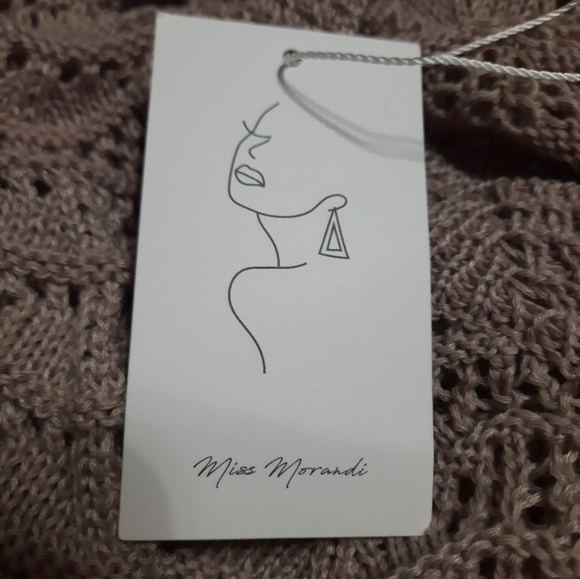 Knit Mix Mauve Sweater Size Large NWT - Picture 7 of 8